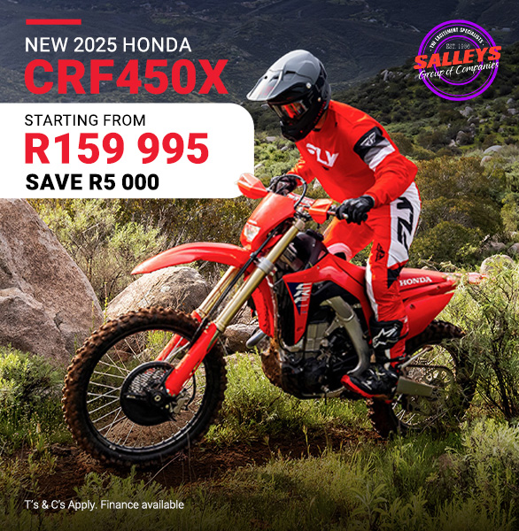 New Honda CRF450X 